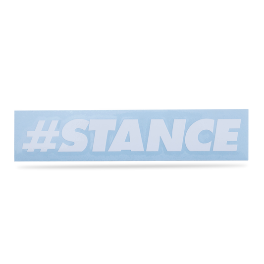 ステッカー｜#STANCE（ホワイト）