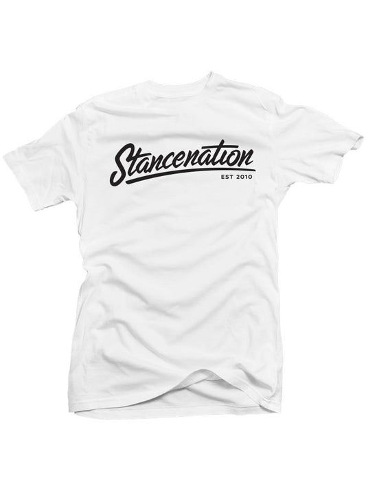 メンズTシャツ｜Stancenation EST 2010（ホワイト）